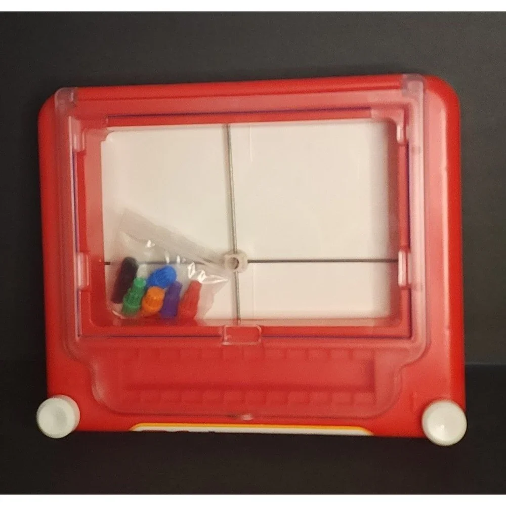 Vintage 1993 Color Etch A Sketch Ohio Art The World of Toys - Picture 4 of 4